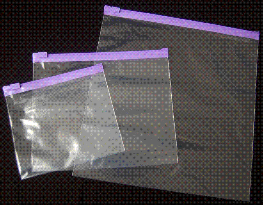 2016 Clear Slider Zipper Bag W05